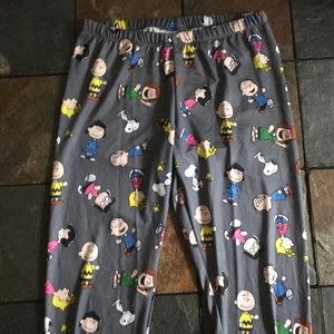 Peanuts Print Leggings